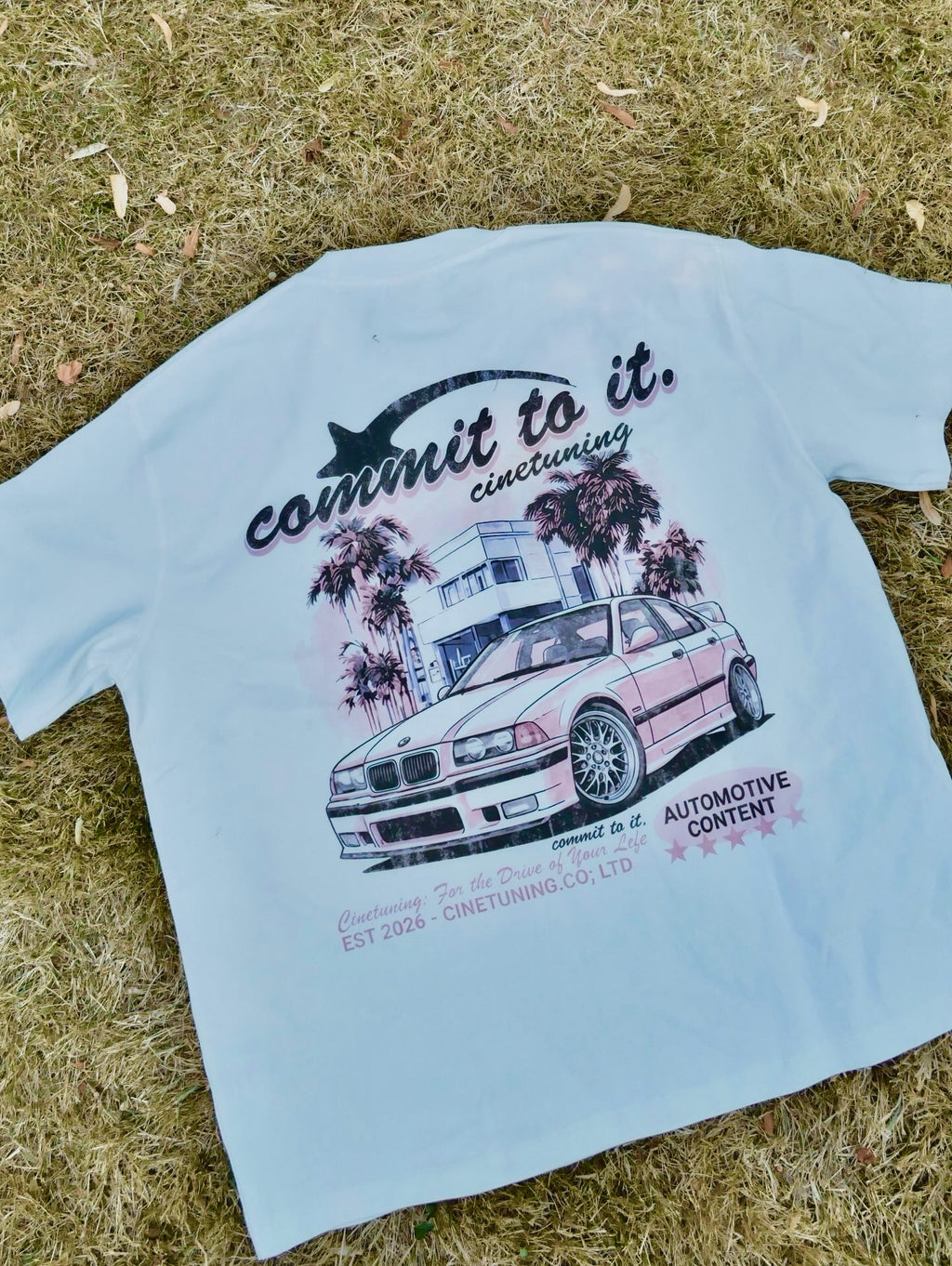 Heavy Weight T-Shirt E36 PINK