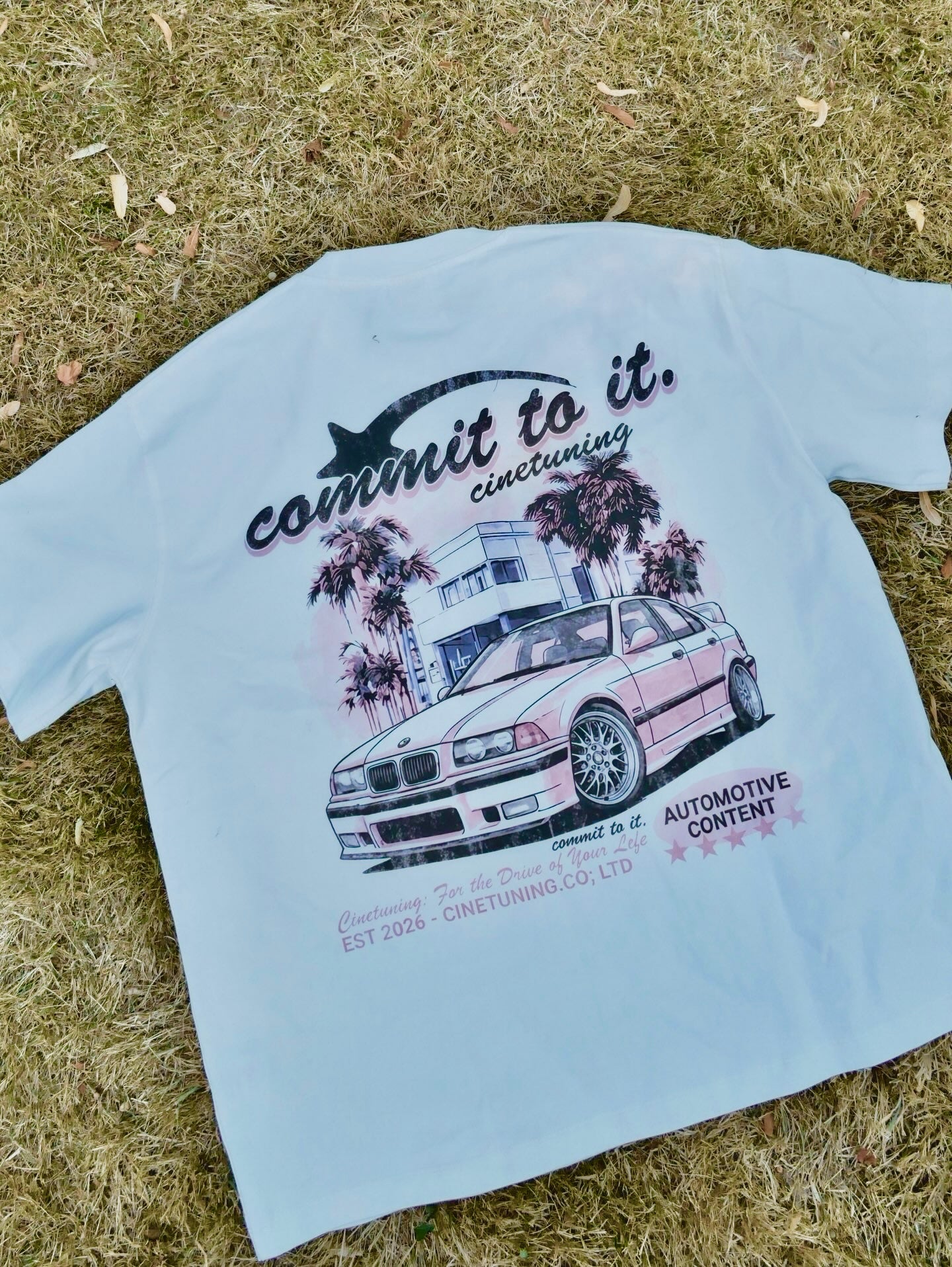 Heavy Weight T-Shirt E36 PINK